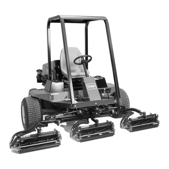 Toro REELMASTER 5200-D Bedienungsanleitung
