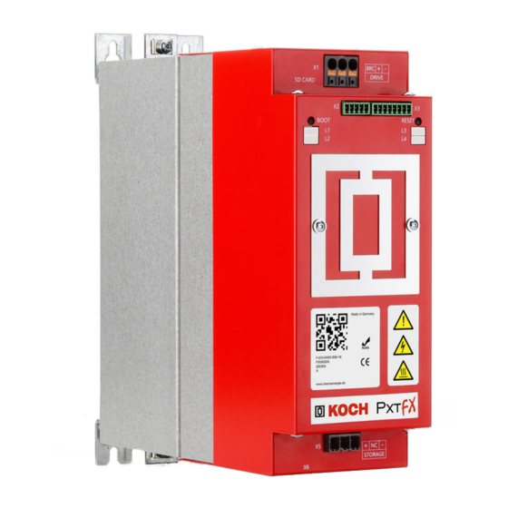 Koch PxtFX Betriebsanleitung