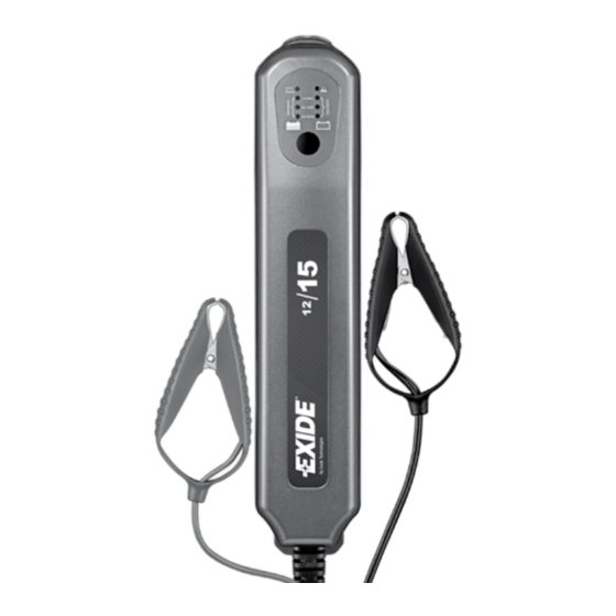 Exide 12/15 Benutzerhandbuch