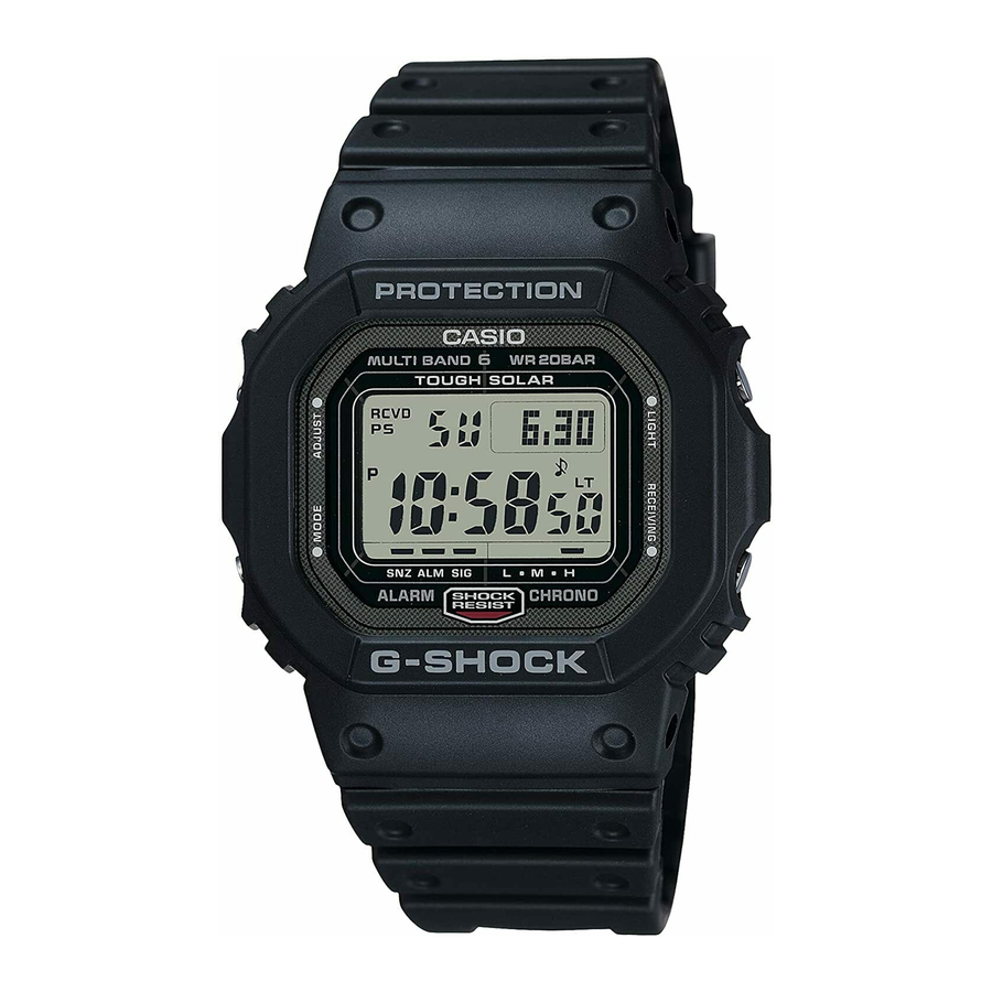 Casio 3063 Bedienungsanleitung