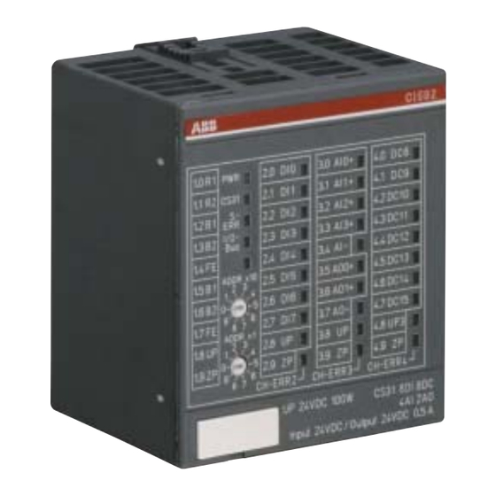 ABB CI592-CS31 Montageanweisung