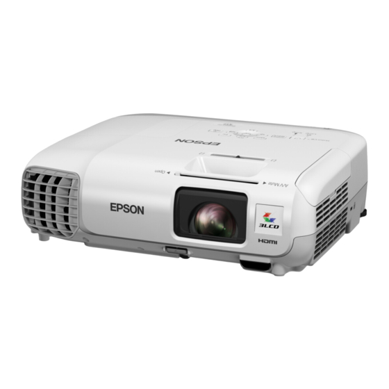 Epson EB-X25 Bedienungsanleitung