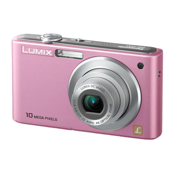 Panasonic Lumix DMC-FS42 Bedienungsanleitung Für Erweiterte Funktionen