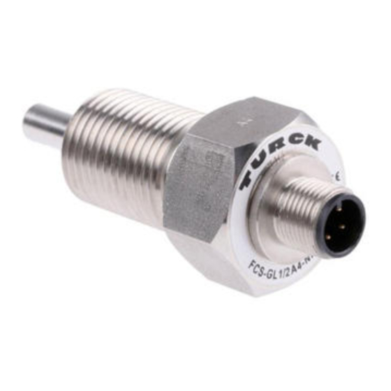 turck FCS-GL1/2A4-NAEX/A Betriebsanleitung