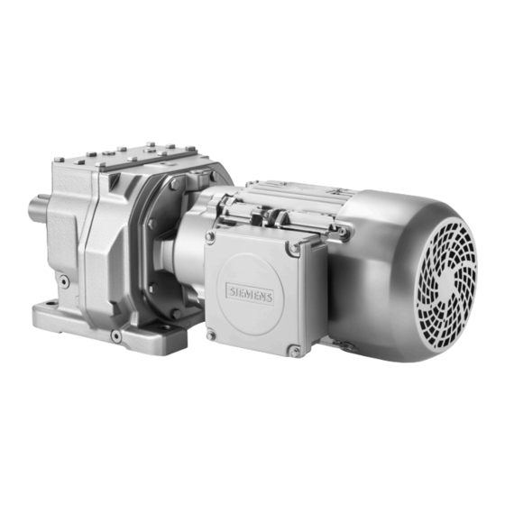 Siemens SIMOGEAR BA 2331 Originalbetriebsanleitung