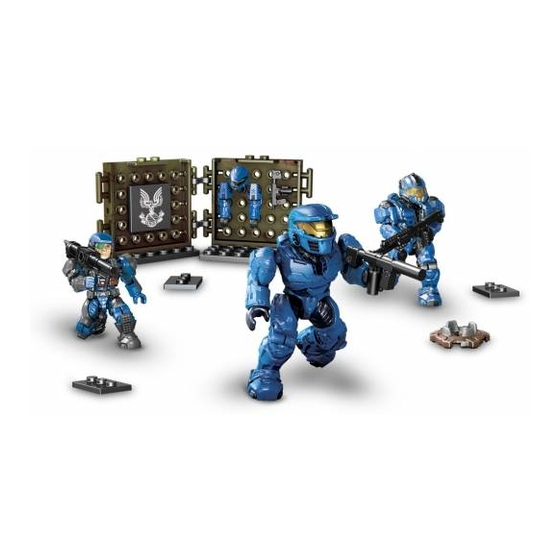MEGA BLOKS HALO UNSC Cobalt Combat Unit Bedienungsanleitung