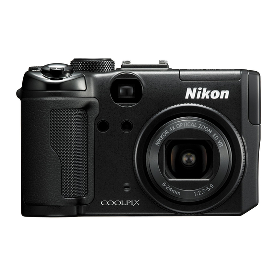 Nikon Coolpix P6000 Benutzerhandbuch