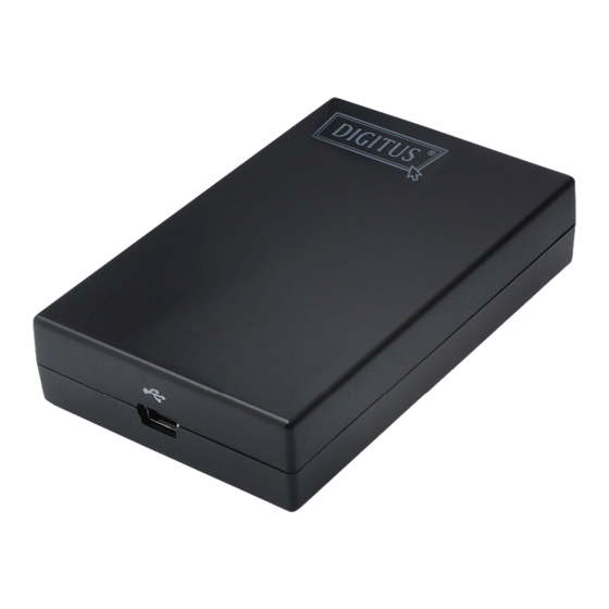 Digitus DA-70851 Schnellstartanleitung
