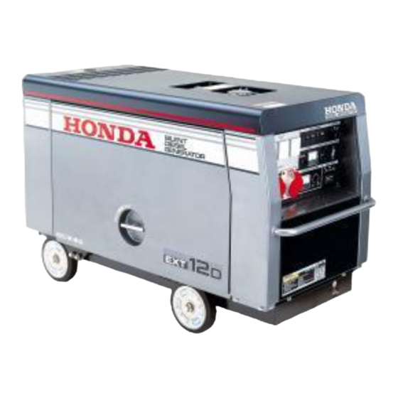 Honda EX12D Handbücher