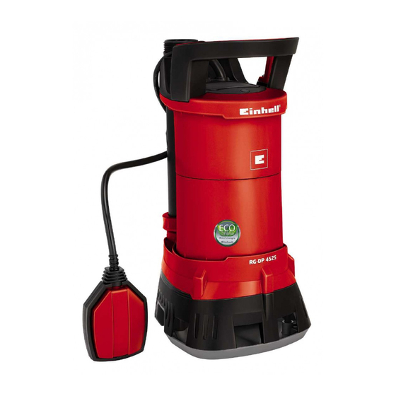 EINHELL RG-DP 4525 Originalbetriebsanleitung