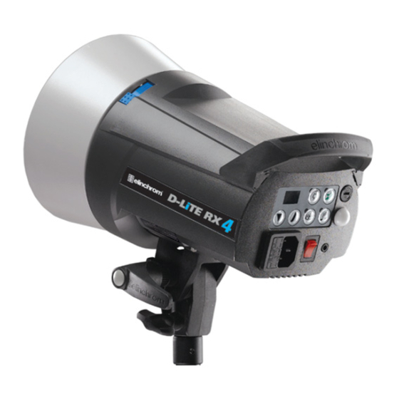 Elinchrom D-LITE RX 2/4 Gebrauchsanleitung