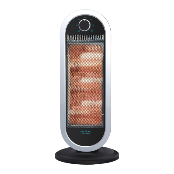 cecotec Ready Warm 7300 Quartz Sky Bedienungsanleitung