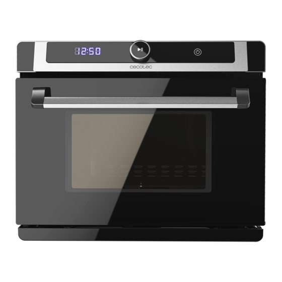 cecotec BAKE&STEAM 4000 COMBI GYRO Bedienungsanleitung