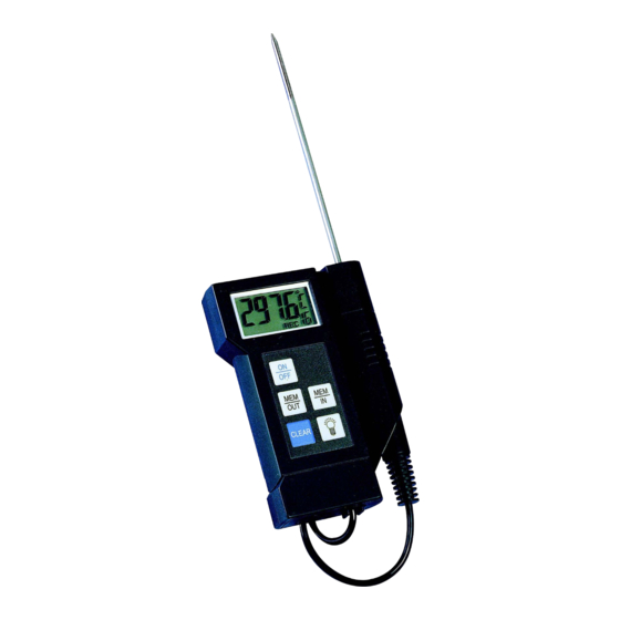 Dostmann Electronic P410 Bedienungsanleitung