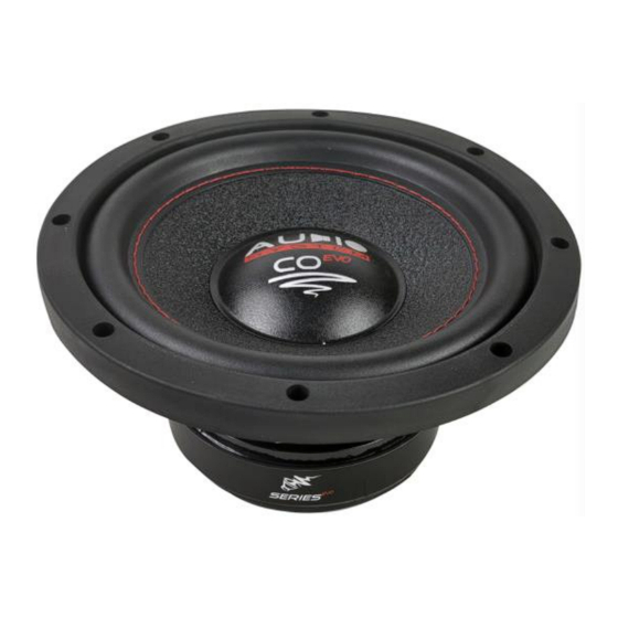 Audio System CO 08 DC EVO Anleitung