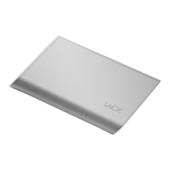 LaCie Portable SSD Benutzerhandbuch