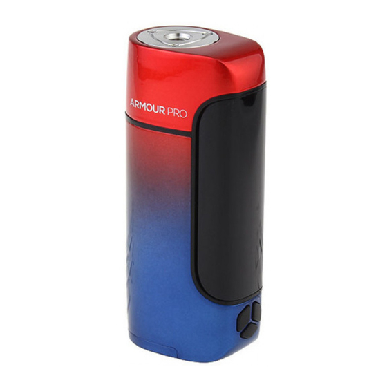 Vaporesso ARMOUR PRO Bedienungsanleitung