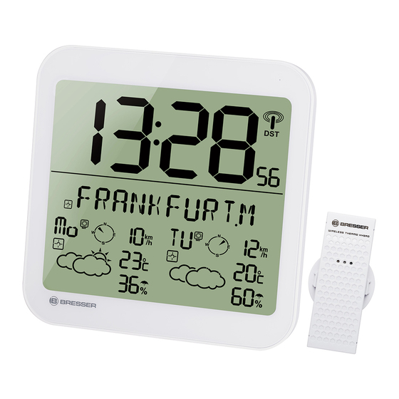 Bresser MyTime Meteotime LCD Bedienungsanleitung