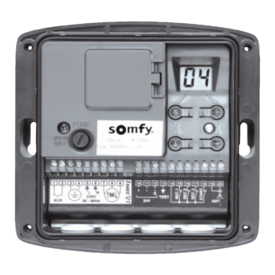 SOMFY Axroll Montageanleitung