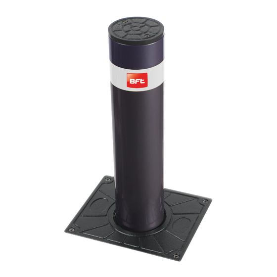 BFT Stoppy B 115/500 Installations- Und Gebrauchsanleitung