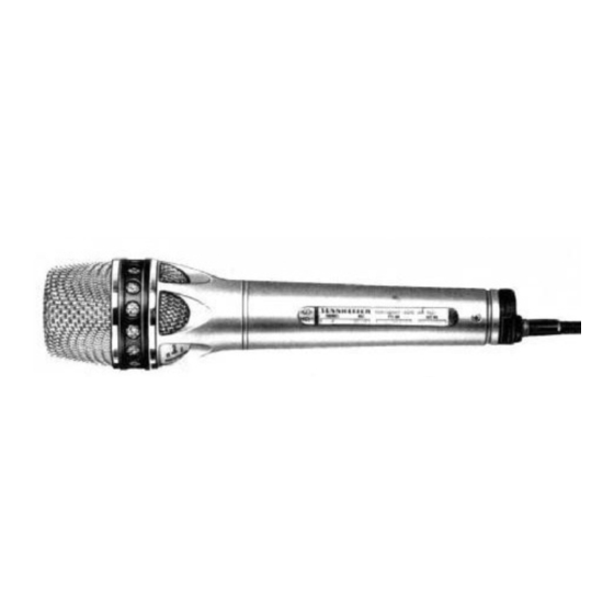 Sennheiser SKM 4031 Bedienungsanleitung