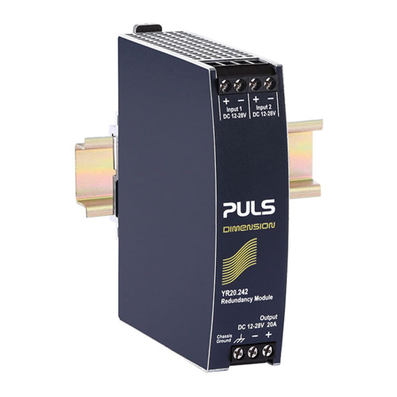 PULS DIMENSION YR20.242 Bedienungsanleitung