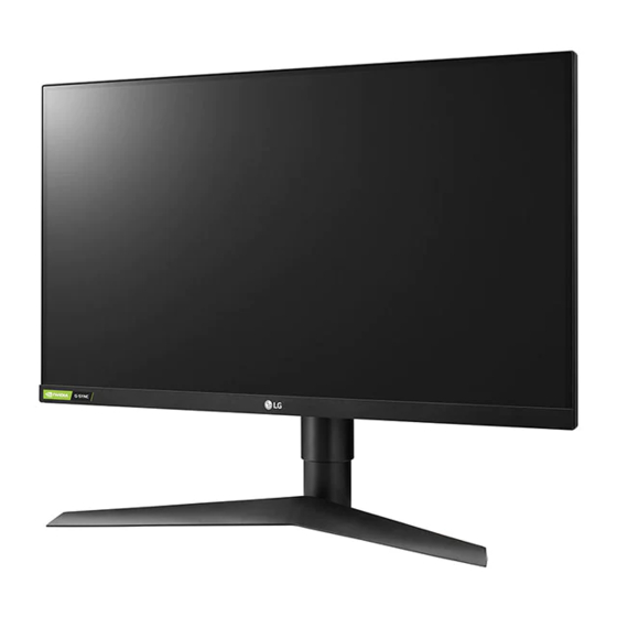 LG UltraGear 27GL63T Kurzanleitung