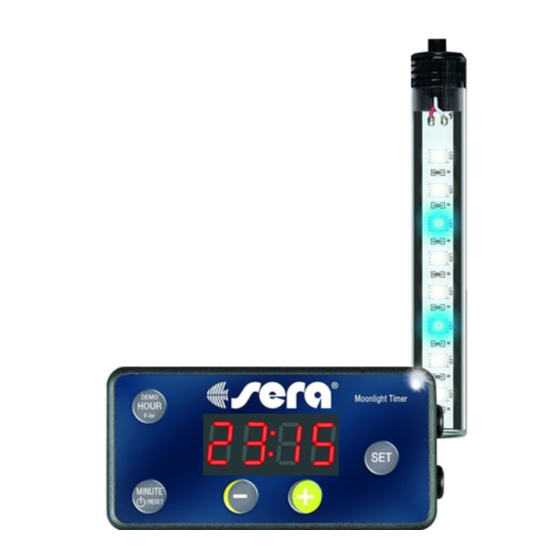 Sera LED Moonlight Set Bedienungsanleitung