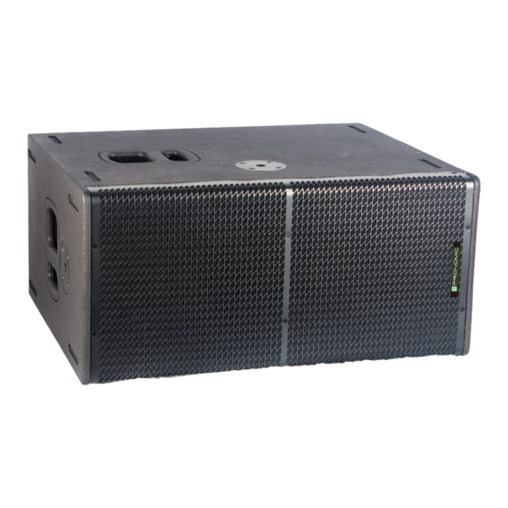 Pronomic V-Array Bedienungsanleitung
