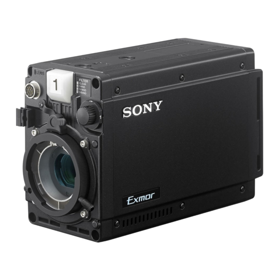 Sony HXC-P70 Bedienungsanleitung