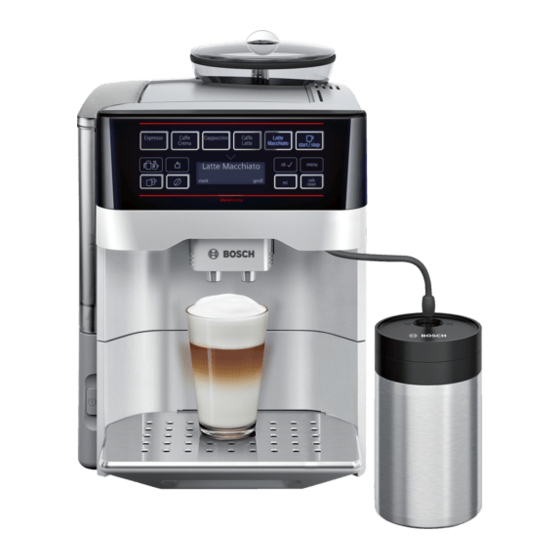 Bosch TES 6 Serie Kurzanleitung