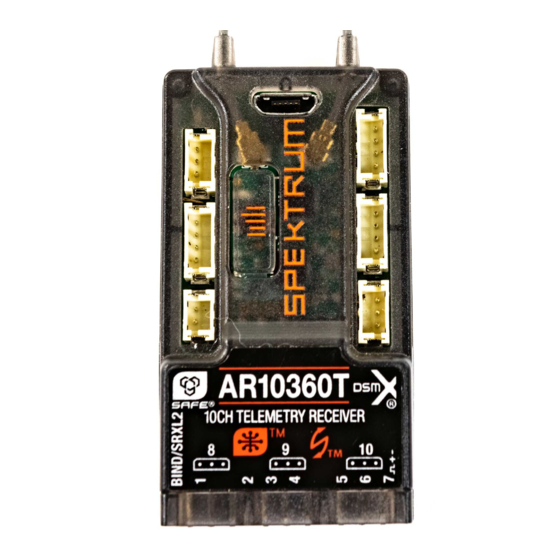 Spektrum AR10360T Bedienungsanleitung