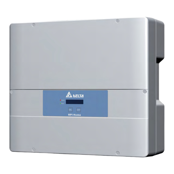Delta RPI H4A 120 Installations- Und Betriebshandbuch