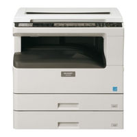 Sharp MX-M182D Bedienungshandbuch