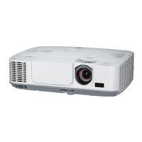 NEC NP-M260W Schnelleinrichtungsanleitung