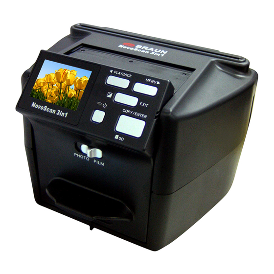 Braun NovoScan 3in1 Bedienungsanleitung