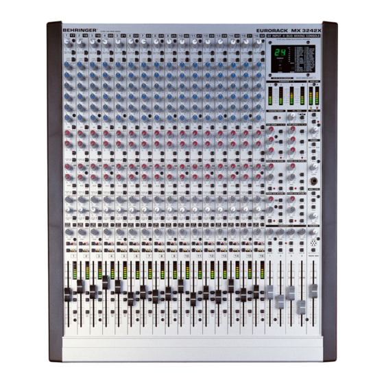 Behringer MX3242X Bedienungsanleitung