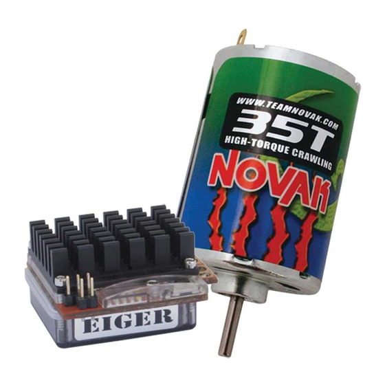 Novak EIGER Anleitung