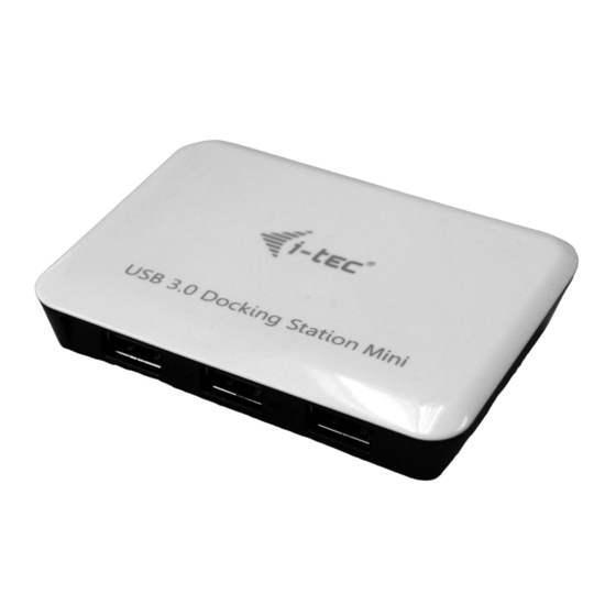 i-tec ADVANCE SERIE Gebrauchsanweisung