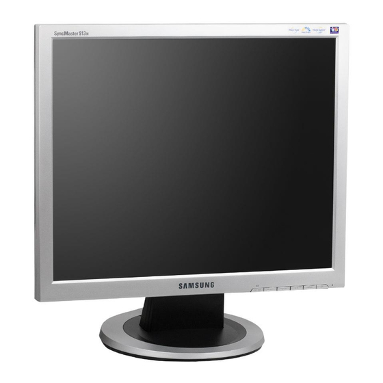 Samsung SyncMaster 913N Bedienungsanleitung