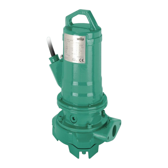 Wilo Drain MTC 32 Einbau- Und Betriebsanleitung