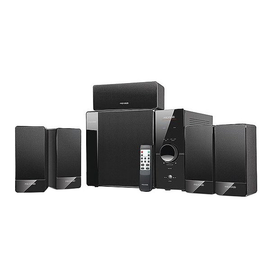 Microlab FC-360 5.1 Bedienungsanleitung