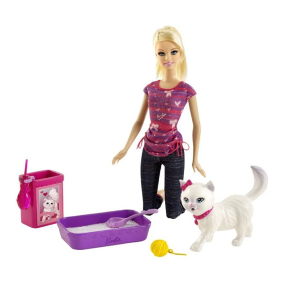 Mattel Barbie BHG13 Anleitung