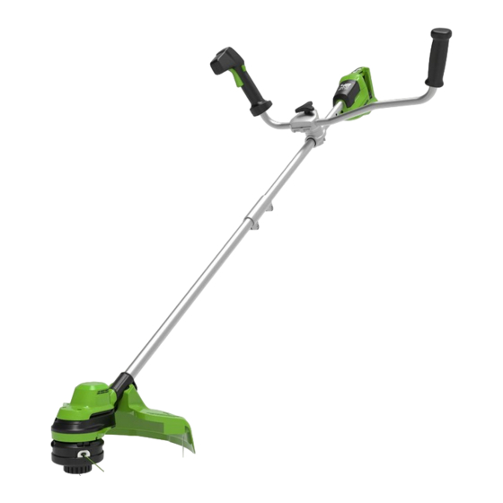 GreenWorks GD24X2BCB Bedienungshandbuch