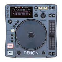 Denon DN-S1000 Bedienungsanleitung