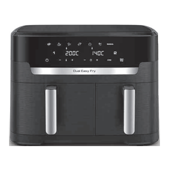 TEFAL XXL DUAL EASY FRY Bedienungsanleitung