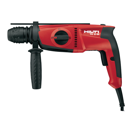 Hilti TE 2 Bedienungsanleitung