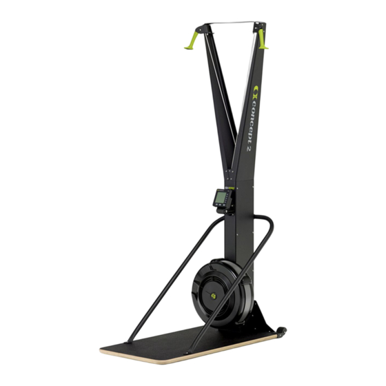 concept 2 SkiErg Benutzunganleitung