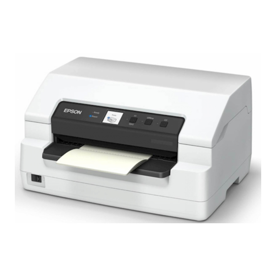 Epson PLQ-50 Benutzerhandbuch
