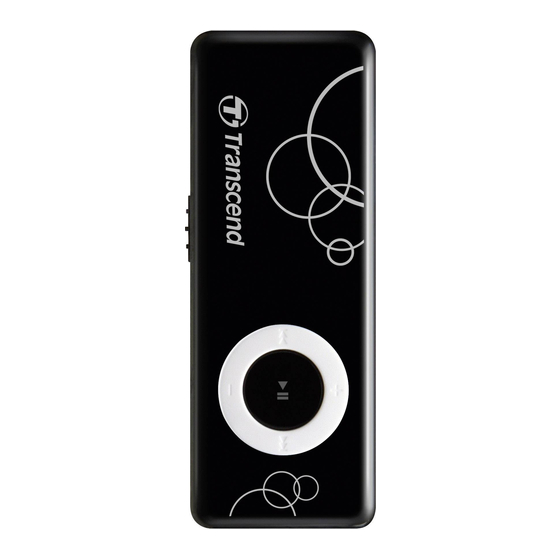Transcend MP300 Benutzerhandbuch